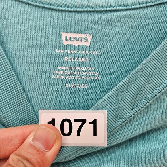LEVI'S 501 VINTAGE STYLE WOMEN'S XLARGE RELAXED FIT BLUE BUTTON YOUR FLY Y2K - Picture 6 of 7